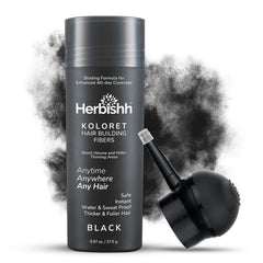 27.5 gm Herbishh Koloret Hair Building Fibers  with smart applicator 