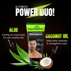 Herbishh Gray Reducing Shampoo for Men .