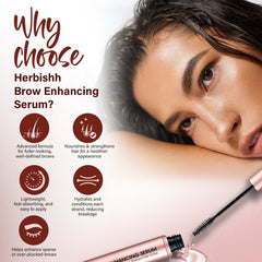 Herbishh Eyebrow Enhancing Serum fuller eyebrow 