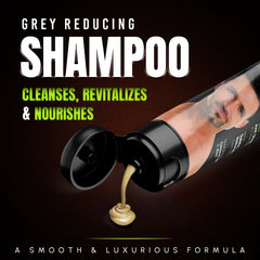 Herbishh Gray Reducing Shampoo for Men .