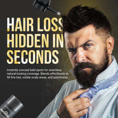 12 gm Herbishh Koloret Hair Building Fibers – Dark Brown Hair care.