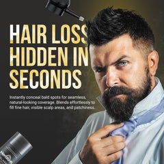 12 gm Herbishh Koloret Hair Building Fibers – Black Hair care.