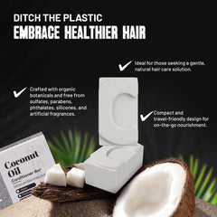 Coconut Oil Conditioner Bar - Herbishh