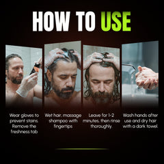Herbishh Gray Reducing Shampoo for Men .