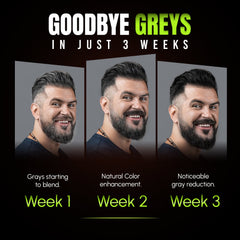 Herbishh Gray Reducing Shampoo for Men .