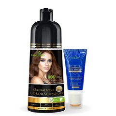 Perfect Hair Care Combo - Hair Color and Dye Defender - Herbishh Hair Dye.