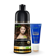 Perfect Hair Care Combo - Hair Color and Dye Defender - Herbishh Hair Dye.