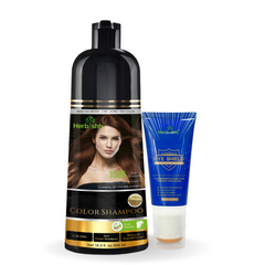 Perfect Hair Care Combo - Hair Color and Dye Defender - Herbishh Hair Dye.