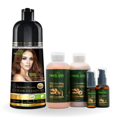 AS - Color Shampoo & Hair Volumizing Kit - HERBISHH Hair Dye.