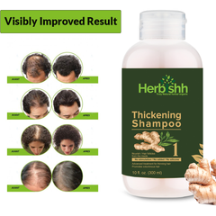 AS - Luxurious Combo -Thick Set, Ginger Oil & Argan Oil - Herbishh Health & Beauty.