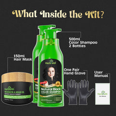 Buy 2pcs Color Shampoo Get 1 Hair Mask Free - Herbishh