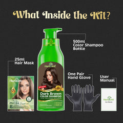 BUY 1 Bottle of 500ml  Color Shampoo- Herbishh