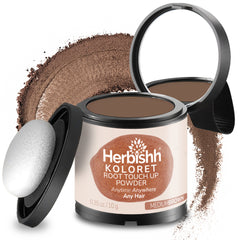Koloret Root Touch Up Powder– Medium Brown 10 gm Hair care.