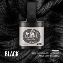 Herbishh Koloret Root Touch-Up Powder – Natural Black