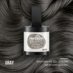 Koloret Root Touch Up Powder Gray 10 gm Hair care.
