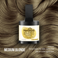 Koloret Root Touch Up Powder– Medium Blonde 10 gm Hair care.