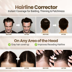 Herbishh Koloret Root Touch-Up Powder – Dark Brown 10 gm Hair care. Before after