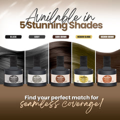 Herbishh Koloret Root Touch-Up Powder – Dark Brown 4 gm Hair care. Available in 5 shade