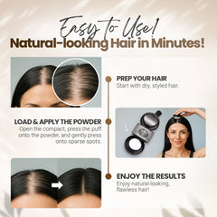 Herbishh Koloret Root Touch-Up Powder – Dark Brown 4 gm Hair care. Easy to use