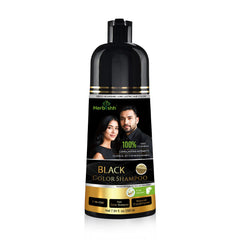 Herbishh Black Hair Color Shampoo-200ml Hair Dye.