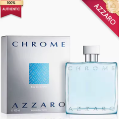 Azzaro Chrome Eau de Toilette 100ml Men's Fresh Citrus Aquatic Cologne
