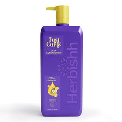 Just Curls Deep Conditioner - Herbishh Hair care.
