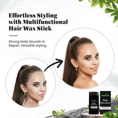 Herbishh Hair Wax Stick For Women & Men Hair Beauty.