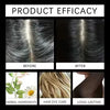 200ml Organic Noni Hair Color Shampoo Black Fast Gray Hair Coverage