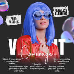 Koloret Temporary Hair Color Spray Pastel Lavender - Herbishh