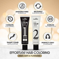 Herbishh Rapid Infusion Hair Color Cream 