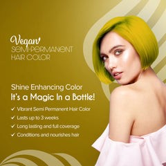 Herbishh Koloret Semi Permanent Hair Color - Cosmic Sunshine Hair care.