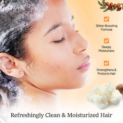 Herbishh Moroccan Argan Oil Shampoo and Conditioner Set with Hair Mask Hair care.