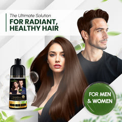 200ml Herbishh Hair Color Shampoo Hair Dye.