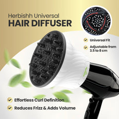 Herbishh Hair Dryer Diffuser Hair Accessories.