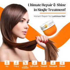 Herbishh argan oil hair mask-shiny hair 