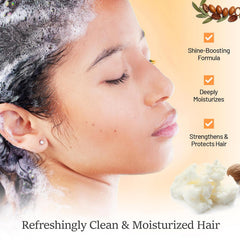 Herbishh Argan Oil Shampoo & Conditioner Hair care.