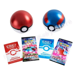 Pokémon Simplified Chinese Poke Ball Gift Box Card Set