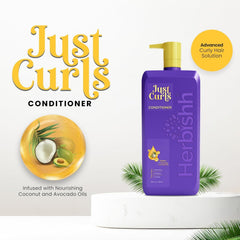 Herbishh Just Curls Conditioner advance formula