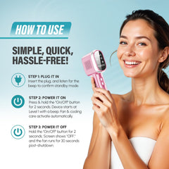 Herbishh IPL Laser Hair Removal Device