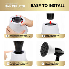 Herbishh Hair Dryer Diffuser Hair Accessories.