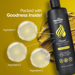 Herbishh Koloret Semi Permanent Hair Color - Cosmic Sunshine Hair care.