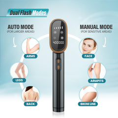 Herbishh IPL Laser Hair Removal Device- Black