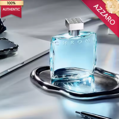 Azzaro Chrome Eau de Toilette 100ml Men's Fresh Citrus Aquatic Cologne