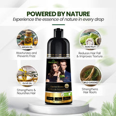 Chestnut Brown Hair Color Shampoo-200ml Hair Dye.