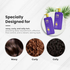 Just Curls Shampoo & Conditioner Set - Herbishh Health & Beauty.