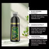 200ml Organic Noni Hair Color Shampoo Black Fast Gray Hair Coverage