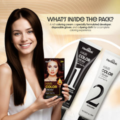 Herbishh Rapid Infusion Hair Color Cream whats inside
