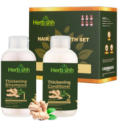 AS - Luxurious Combo -Thick Set, Ginger Oil & Argan Oil - Herbishh Health & Beauty.
