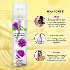 Essential Care Flower Hair Serum - Herbishh Hair Oil.