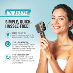Herbishh IPL Laser Hair Removal Device